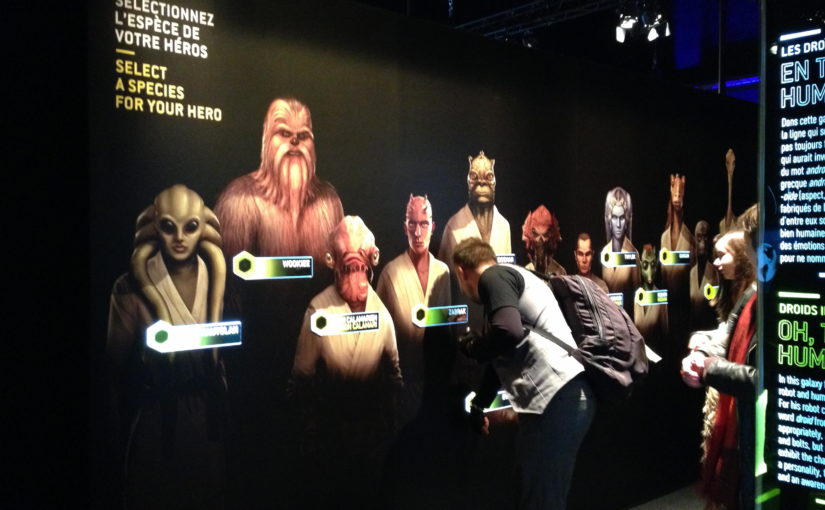 Un exemple de personnalisation de la visite : Star Wars Identities