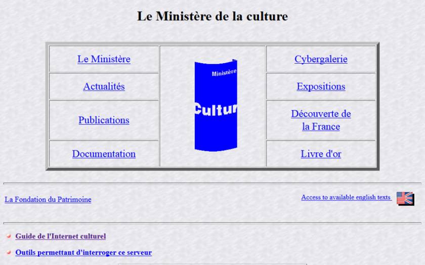 Une archéologie des premiers sites web de musées en France